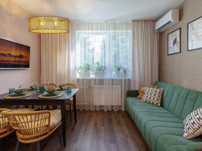 Квартира Aparts Pro+ ЭкоШарм — стильная с уютной атмосферой