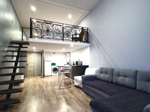Квартира Cтудия Лофт Двухуровневая Yarapartments