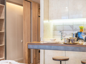 Квартира Vintage Haven Studio - Bohemian Style in Alliance Palace