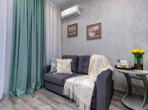 Sovremennaya studiya v desyati minutakh ot Tsentral'nogo vokzala Flat