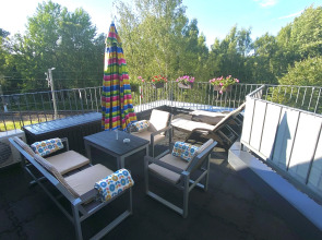 Апартаменты Морское шале с террасой в Kristall Hotel & Spa