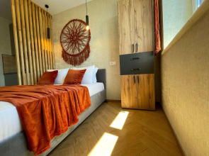 Апартаменты в стиле бохо с видом на море и горы