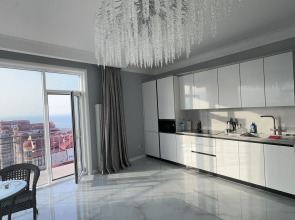 Апартаменты на 19 этаже с видом на море