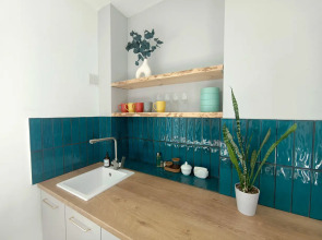 Апартаменты Рыба-Кит в современном комплексе на Яблоневой