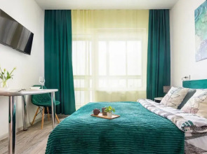 Апартаменты светлые на 16 этаже