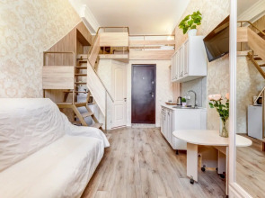 Апартаменты Классическая Студия Двухуровневая Любимый Город