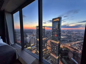 Квартира студия нa 77 этaжe башни Федерация Bоcток