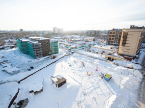 Апартаменты KazanHome Просторные с панорамным балконом и видом на город