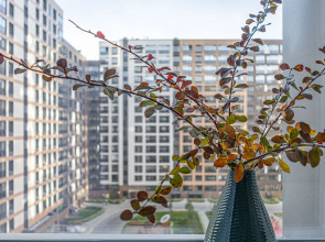 4flats MONOCHROME Квартира у набережной Невы в ЖК бизнес-класса