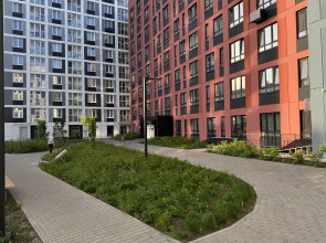 Квартира Студия с камином у парка