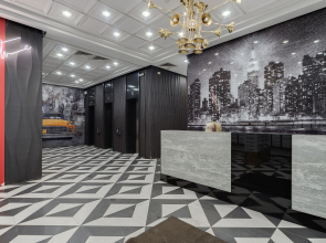 Апартаменты Lalapart Black Emerald с сауной в ЖК Савеловский Сити