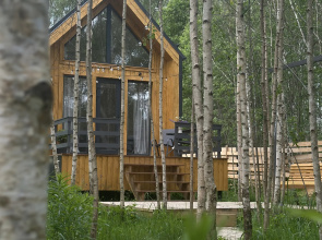V Stile Barn Vblizi Reki Dnepr Chalet