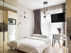 Квартира в Хосте с Отдельной Спальней и Видом на Море