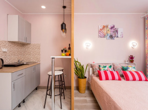 Апартаменты Уютная у стадиона на 1 этаже