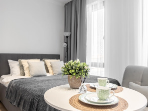 Квартира Новая светлая студия в ЖК бизнес класса Метрополия в центре Москвы