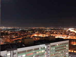 Квартира на 22 этаже с видом на город