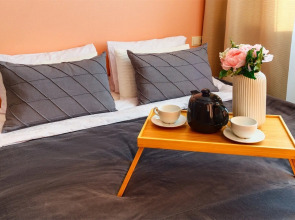 Апартаменты DoMino на набережной с видом на Подъемный мост