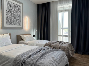 Апартаменты ДзенХоум в стиле оп-арт 105