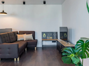 Квартира с панорамным видом на Волгу