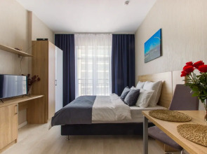 Апартаменты Студия Natalie Apartments Пулковское шоссе 14с6