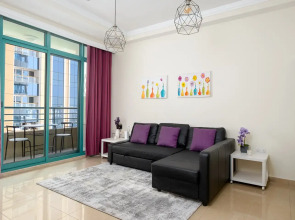 Апартаменты Welcome Home in Marina Crown 1 Спальня с Балконом