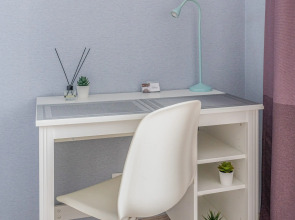 Апартаменты Lalapart Aquamarine с балконом у метро Дмитровская