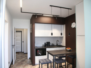 Апартаменты Малевич - мята, лаванда и горький шоколад в интерьере