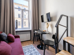 Квартира Двухуровневая квартира-студия с дизайнерским ремонтом