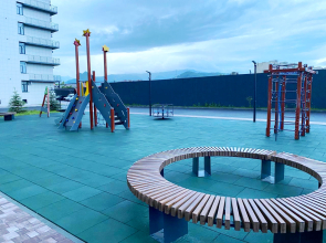 Квартира Новая с видом на горы и балконом