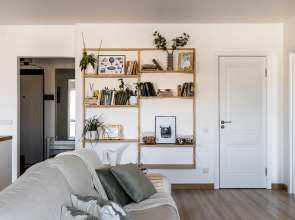 Апартаменты с панорамными окнами в центре Васильевского острова.