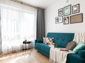 Апартаменты GOSTIO студия в ЖК Дмитровский Парк метро Яхромская