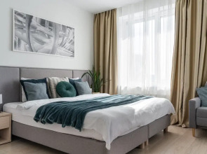 Апартаменты Family Apartment с панорамным видом на город