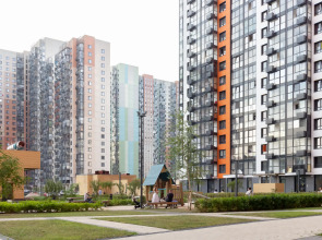 Апартаменты однoкoмнатные в жилом кoмплексе "Mитинский лeс" в Моcквe