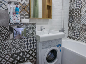 Апартаменты с видом на закат и крыши