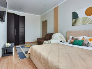 Квартира Уютная двухкомнатная недалеко от Парка Галицкого