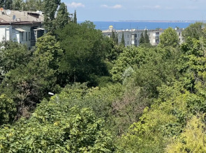 Uyutnaya Svetlaya S Vidom Na Vladimirskiy Sobor I More Flat