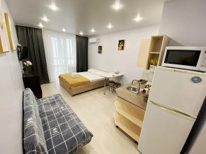 Апартаменты студия на Зеленом бульваре 19 на 24 этаже