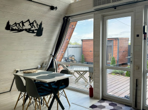 Частный дом в стиле A-frame