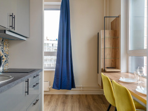 Апартаменты InHome24 Minimalist Haven: студия в современном стиле