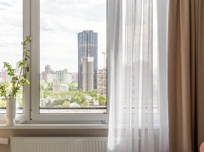 Квартира Moscow Deluxe Apartments Comfy Studio Berzarina