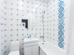 Апартаменты Lalapart Aquamarine с балконом у метро Дмитровская