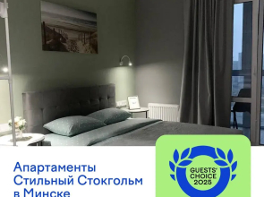 2-h komnatnye Stil'nyj Stokgol'm v Minsk Mir Apartments