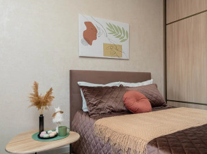 Квартира Happy House Уютные Студия в ЖК Золотой Парус