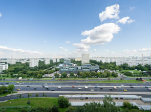 Квартира Стильная двухкомнатная квартира Natali apart на метро Пражская