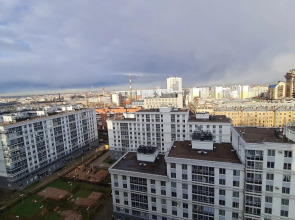 Апартаменты на Фрунзенской с видом на город