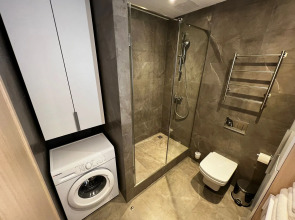 Студия Уютная с красивым видом у метро Технопарк