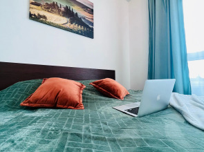 Апартаменты Однокомнатная квартира с прекрасным видом