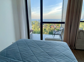 Апартаменты с видом на море на 10 этаже в комплексе Кристалл & Балтик-SPA