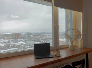 Apart59 | Апартаменты PANORAMA на 23 этаже с видом на город