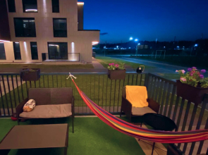 Апартаменты Охта Парк Ohta Loft Apartments с террасой